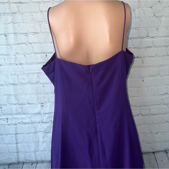 S.L. Fashions Dark Purple Bow Tie Fancy Dress size 14 - Picture 7 of 8